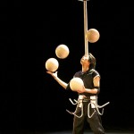 Image du numéro de jonglerie/photo from big ball juggling act - Yamato